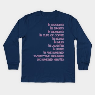 Measure in Love Kids Long Sleeve T-Shirt